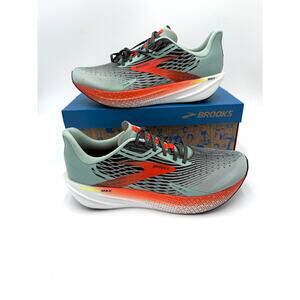 NEW Brooks Men's Hyperion Max Running Shoe - Blue Surf/Cherry/Night Life - M12.5